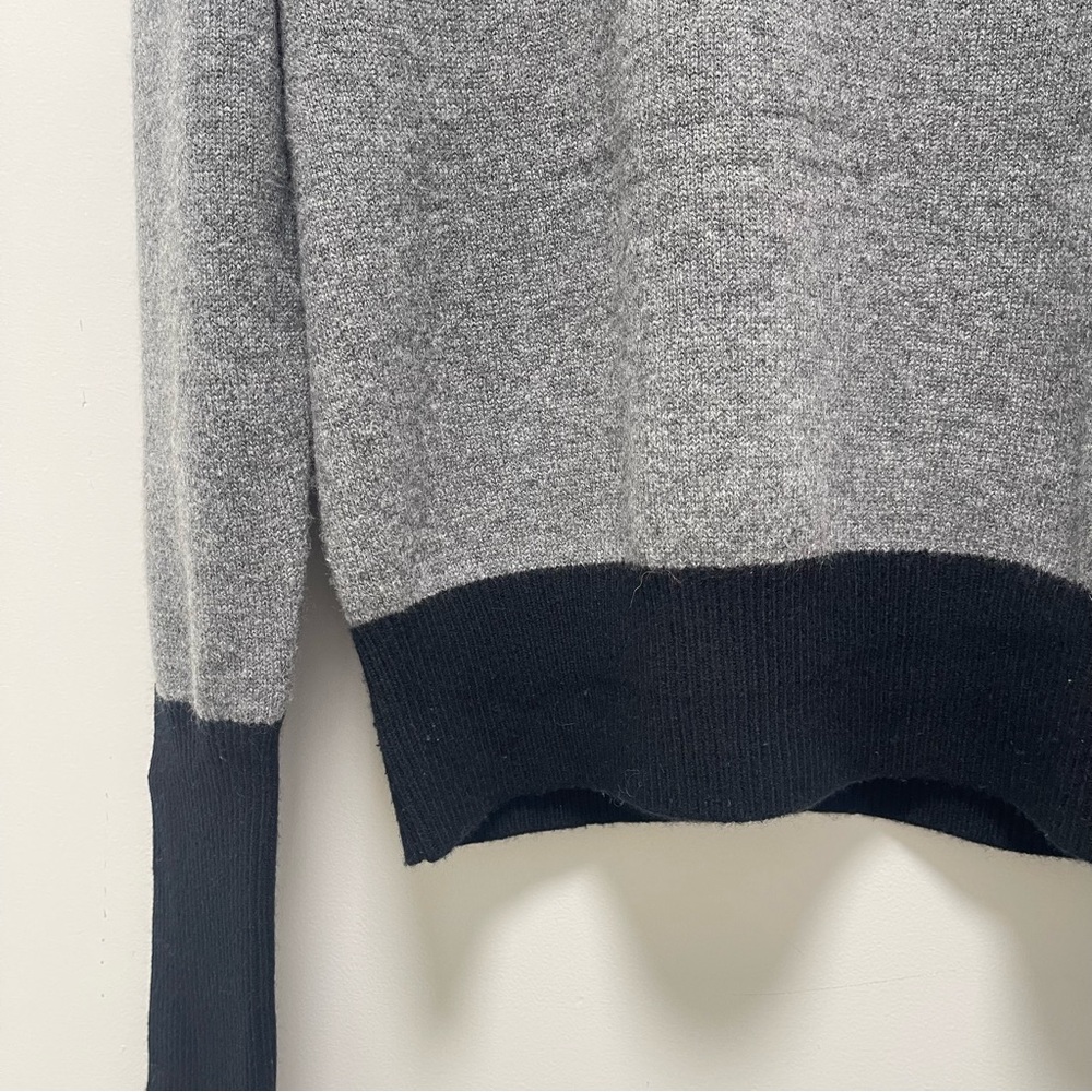 Random Identities Wool Cashmere Blend Crew Neck Gray Sweater Size Medium - Picture 5 of 12